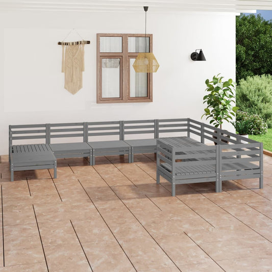 10-piece-patio-lounge-set-gray-solid-pinewood-1